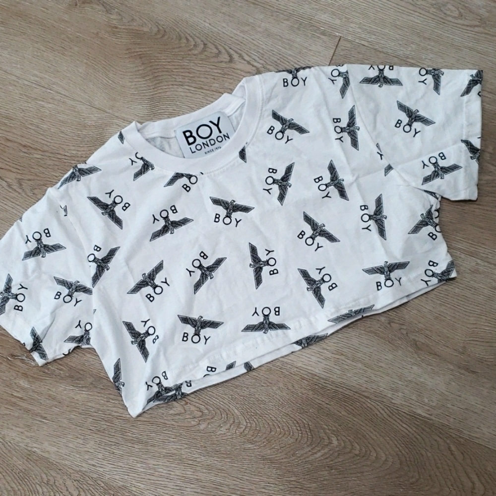 Boy London cropped top